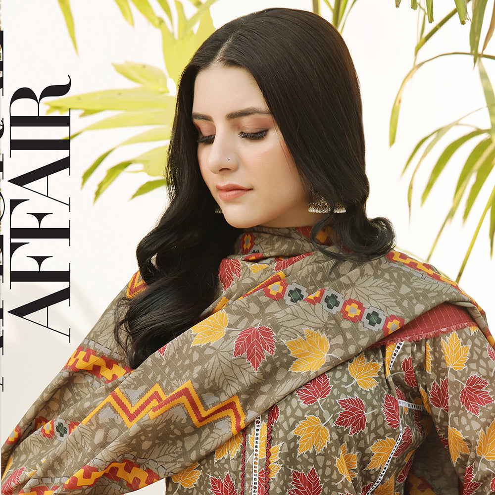 Bin Hameed Shalizeh Lawn Printed CO-Ords Unstitched 3Pcs Suit - 9, Women, 3Pcs Shalwar Suit, Rana Arts, Chase Value