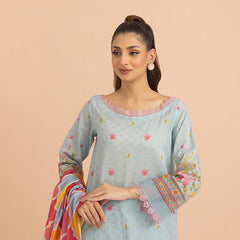 Salina Jacquard By Regalia Textile Printed Unstitched 3 Pcs Suit - 9