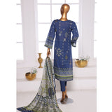 Needle Wonder By Dr. Haris Printed & Embroidered Lawn Unstitched 3Pcs Suit - 2, Women, 3Pcs Shalwar Suit, MI Creation, Chase Value
