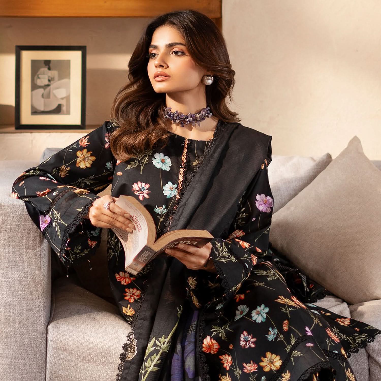 Al Zohaib Coco Popup Lawn 3 Piece Unstitched Suit - 9, Women, 3Pcs Shalwar Suit, Al-Zohaib Textiles, Chase Value