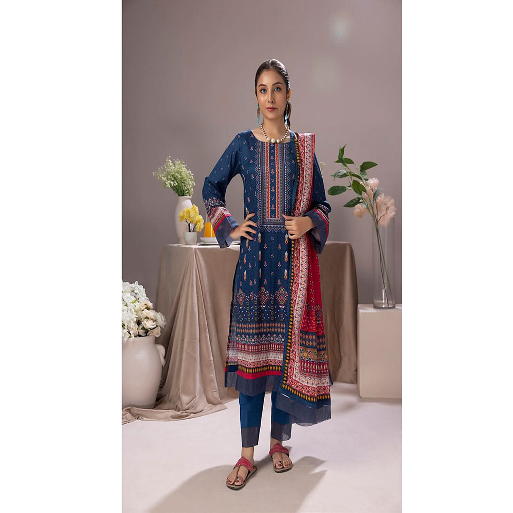 Salina Weaving Dobby By Regalia Printed Lawn Unstitched 3 Pcs Suit - 9, Women, 3Pcs Shalwar Suit, Regalia Textiles, Chase Value