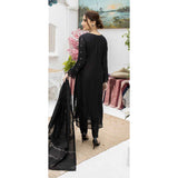 Schick Koel Viscose Schiffli Boring Embroidered Unstitched Suit With Fancy Dupatta - 1, Women, 3Pcs Shalwar Suit, MI Creation, Chase Value