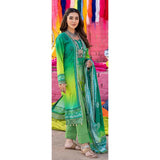 Monsoon Digital Printed Lawn Suit 3 Pes V-1 - 4, Women, 3Pcs Shalwar Suit, Al-Zohaib Textiles, Chase Value