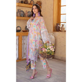 Sunshine Bloom By Al Zohaib Print Kari Lawn Unstitched 3 pcs Suit - 9, Women, 3Pcs Shalwar Suit, Al-Zohaib Textiles, Chase Value