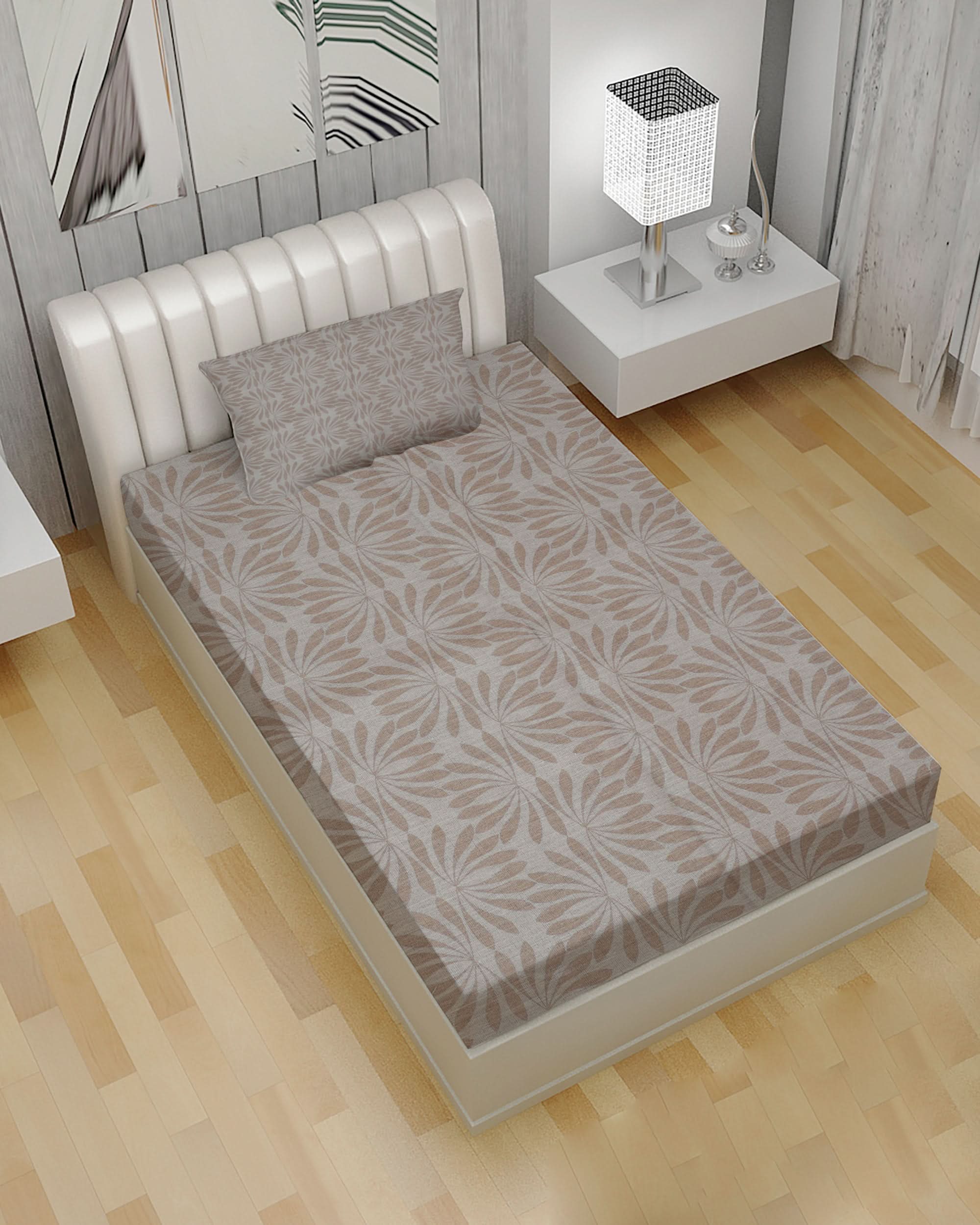 2-Piece Single Bedsheet Set, Single Size Bed Sheet, Chase Value, Chase Value