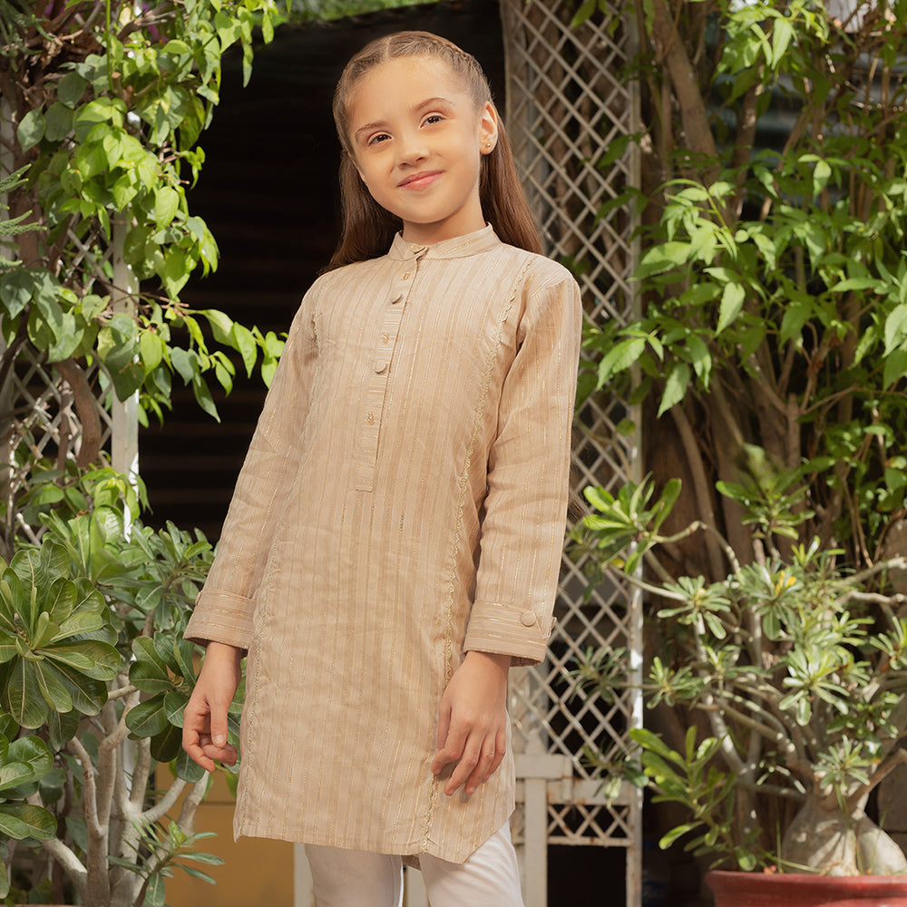 Eminent Girls Kurti - Beige, Girls Kurti, Eminent, Chase Value