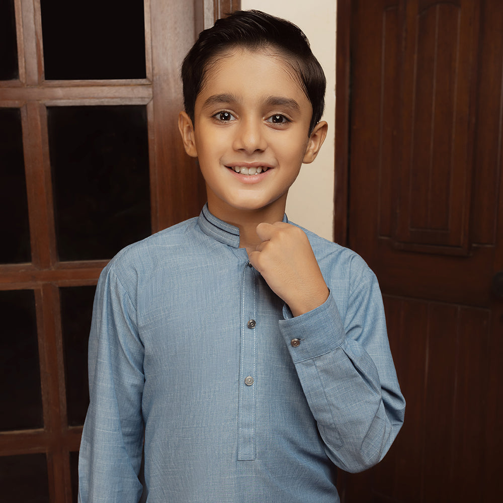 Eminent Boys Shalwar Suit - Blue, Boys Shalwar Kameez, Eminent, Chase Value