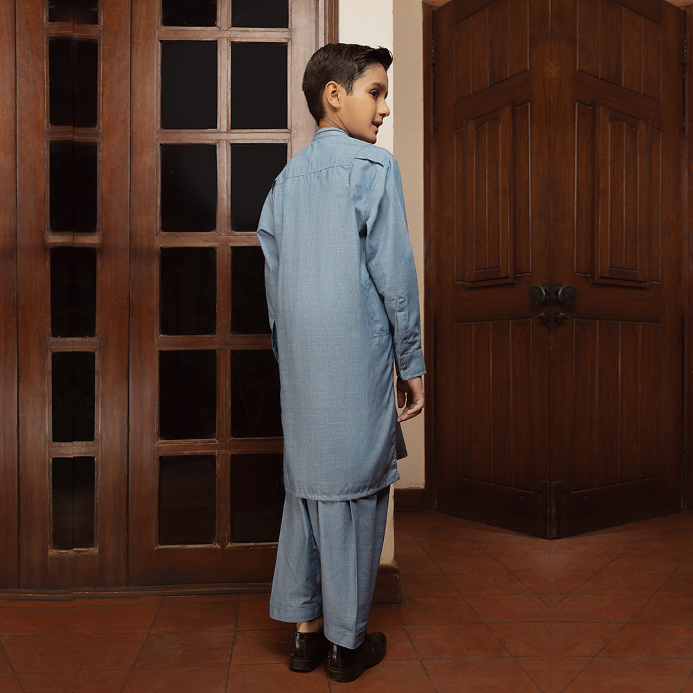 Eminent Boys Shalwar Suit - Blue, Boys Shalwar Kameez, Eminent, Chase Value