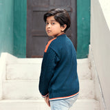 Eminent Boys Full Sleeve Sweater - Teal, Boys Sweaters, Eminent, Chase Value