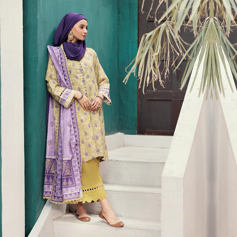 Eminent Women's Khaddar Unstitched 3pcs Suit - 14, Women, 3Pcs Shalwar Suit, Eminent, Chase Value