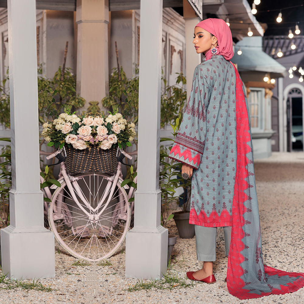 Eminent Women's Khaddar Unstitched 3pcs Suit - 15, Women, 3Pcs Shalwar Suit, Eminent, Chase Value