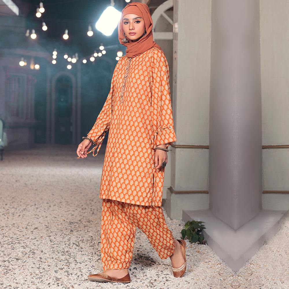 Eminent Women's Unstitched 2pcs Khaddar Co-Ord Set - 14, Women, 2Pcs Shalwar Suit, Eminent, Chase Value