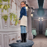 Eminent Girls Frock with Top - White & Blue, Girls Frocks, Eminent, Chase Value