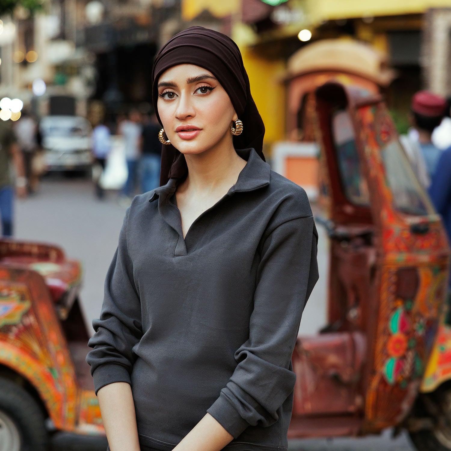 Women’s Grey Knitted Co-Ord Set – Lounge Wear Two-Piece, Women Co-Ord Set, Chase Value, Chase Value