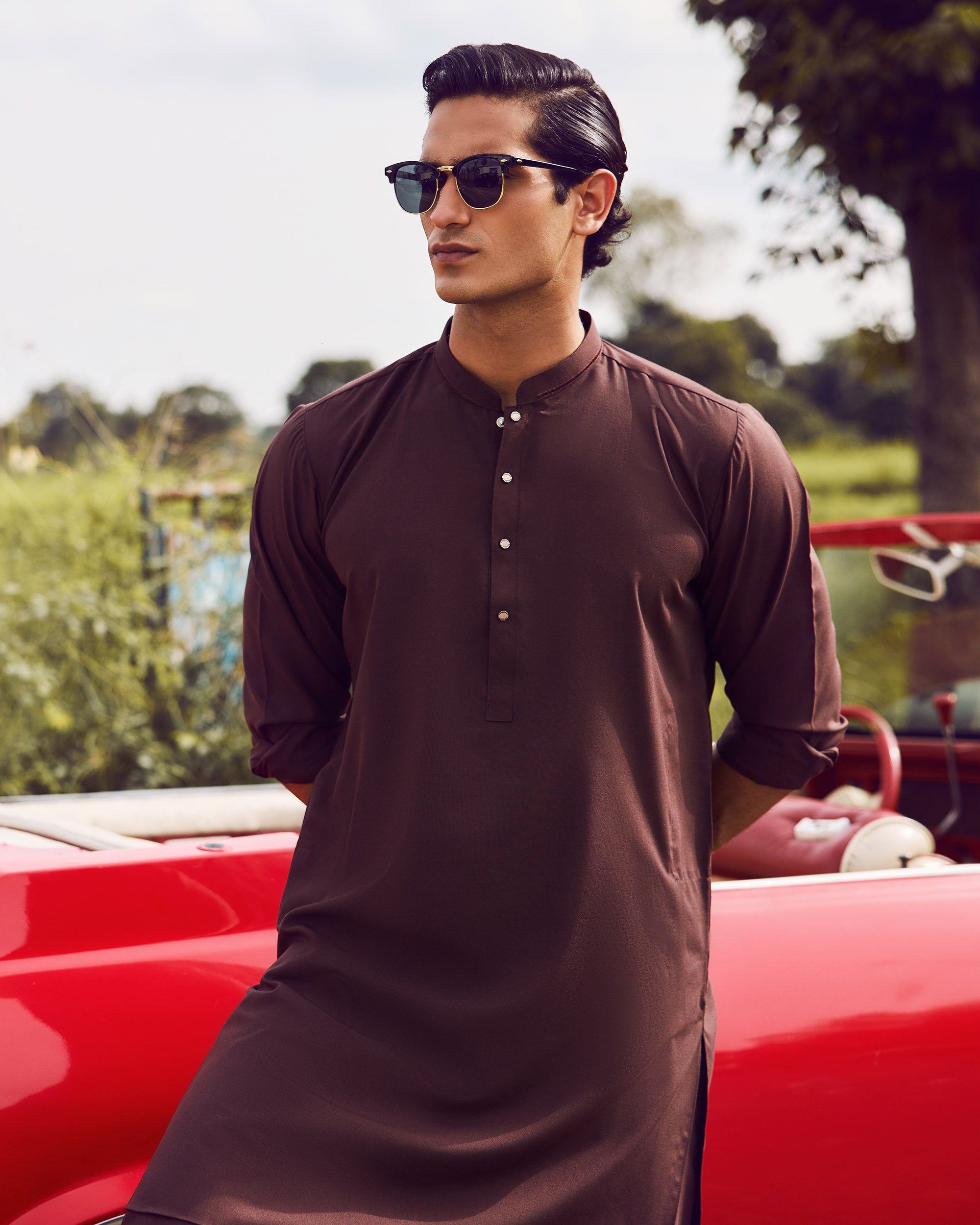 Eminent Men Embroidered Shalwar Suit