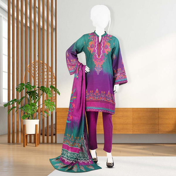 Eminent Digital Khadder Unstitched 3Pcs Suit V1 - 15, Women, 3Pcs Shalwar Suit, Eminent, Chase Value