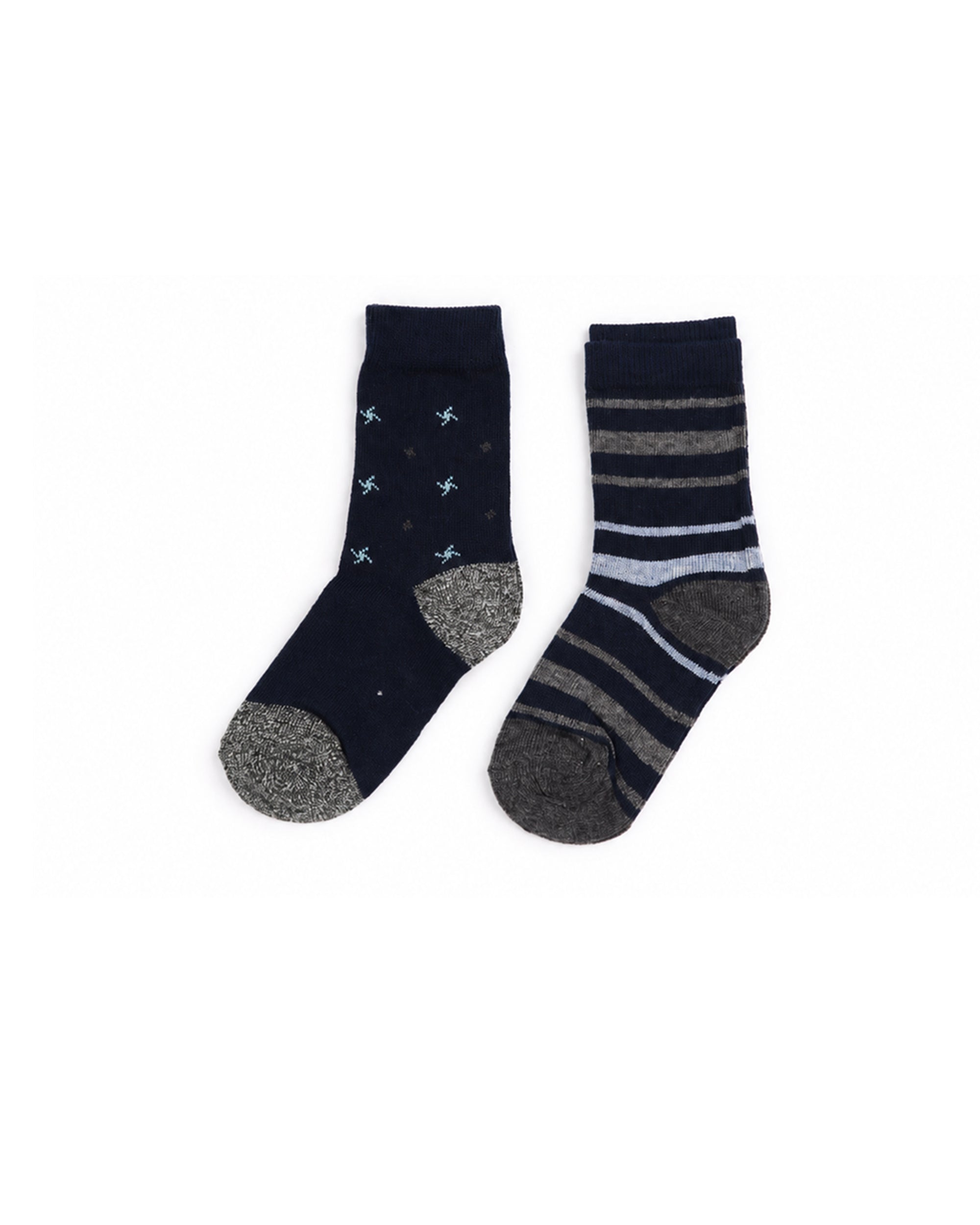 Valuables Boys Printed Lycra Socks - 2 Pc