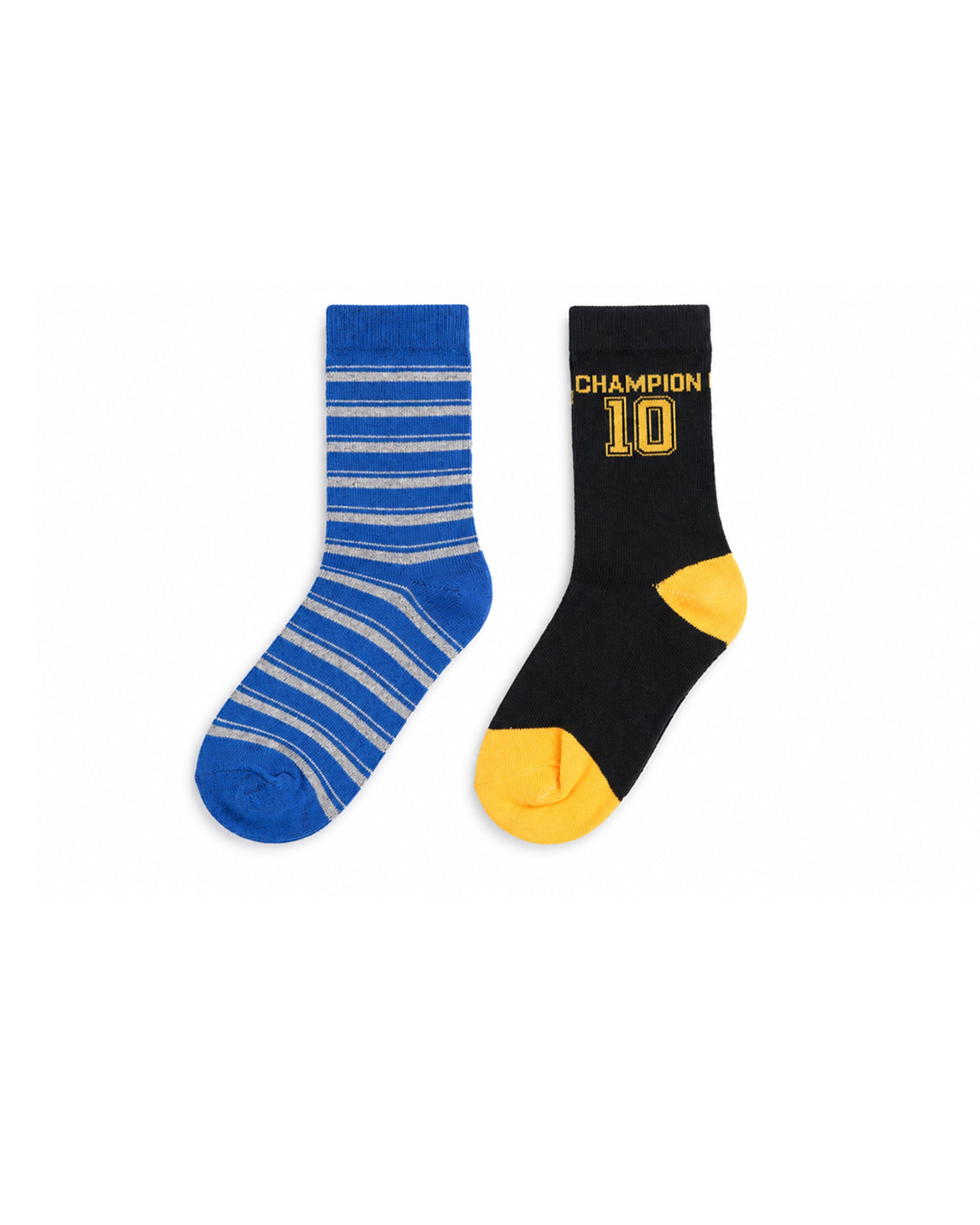 Valuables Girls Printed Lycra Socks - 2 Pc