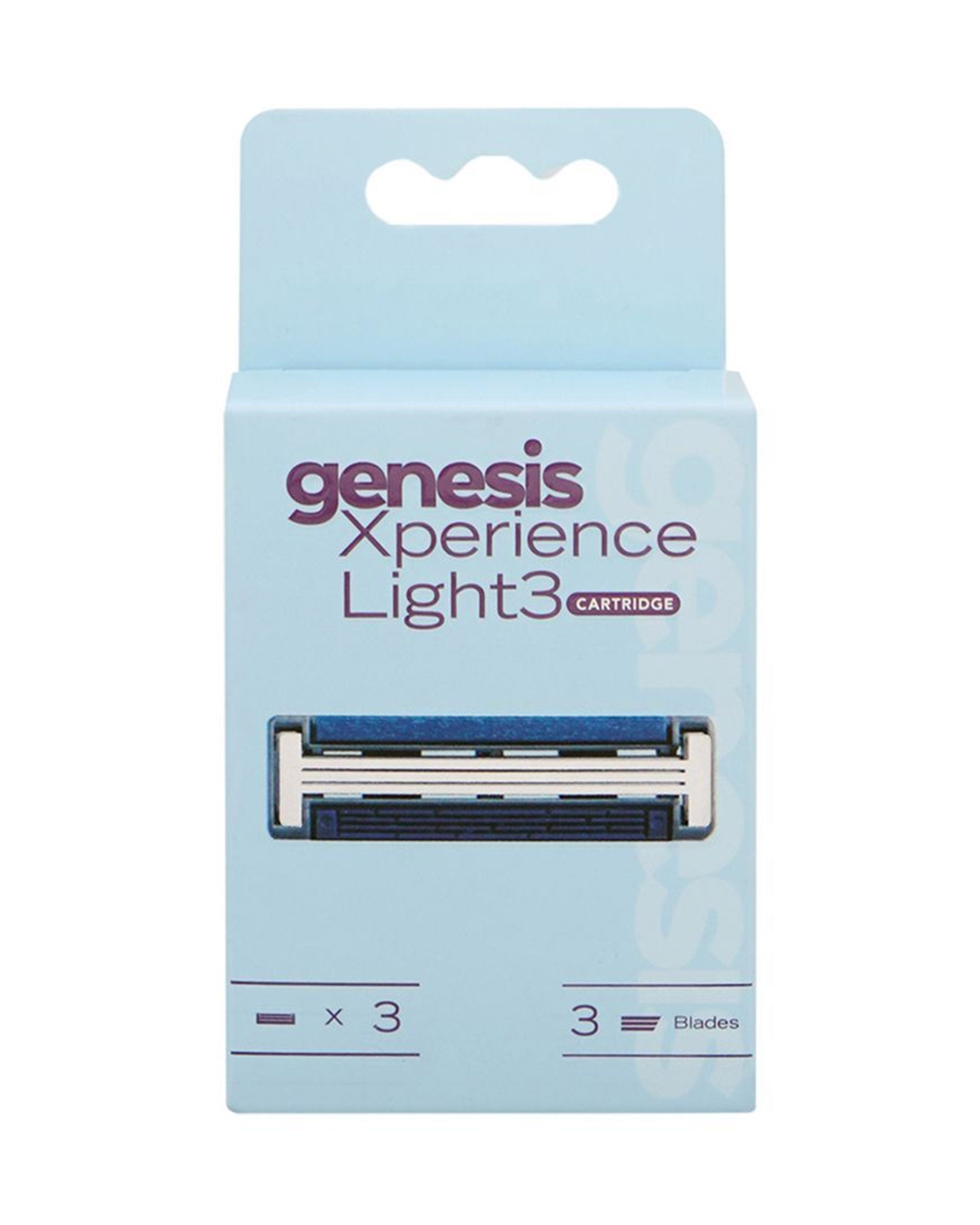 Genesis Xperience Light 3 Razor Cartridges - 3 Pc