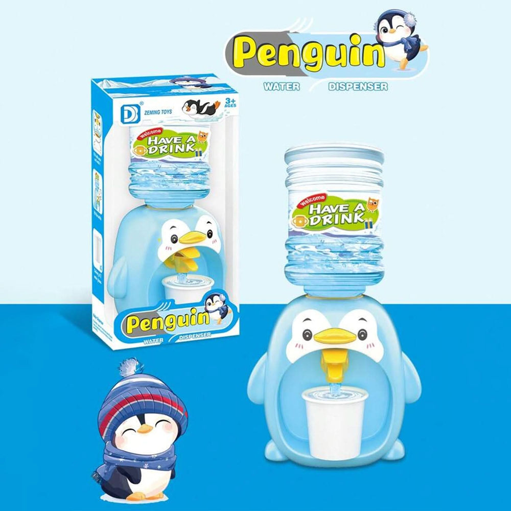 Penguin Water Dispenser - Cyan, Kids Cosmetic & Kitchen Sets, Chase Value, Chase Value