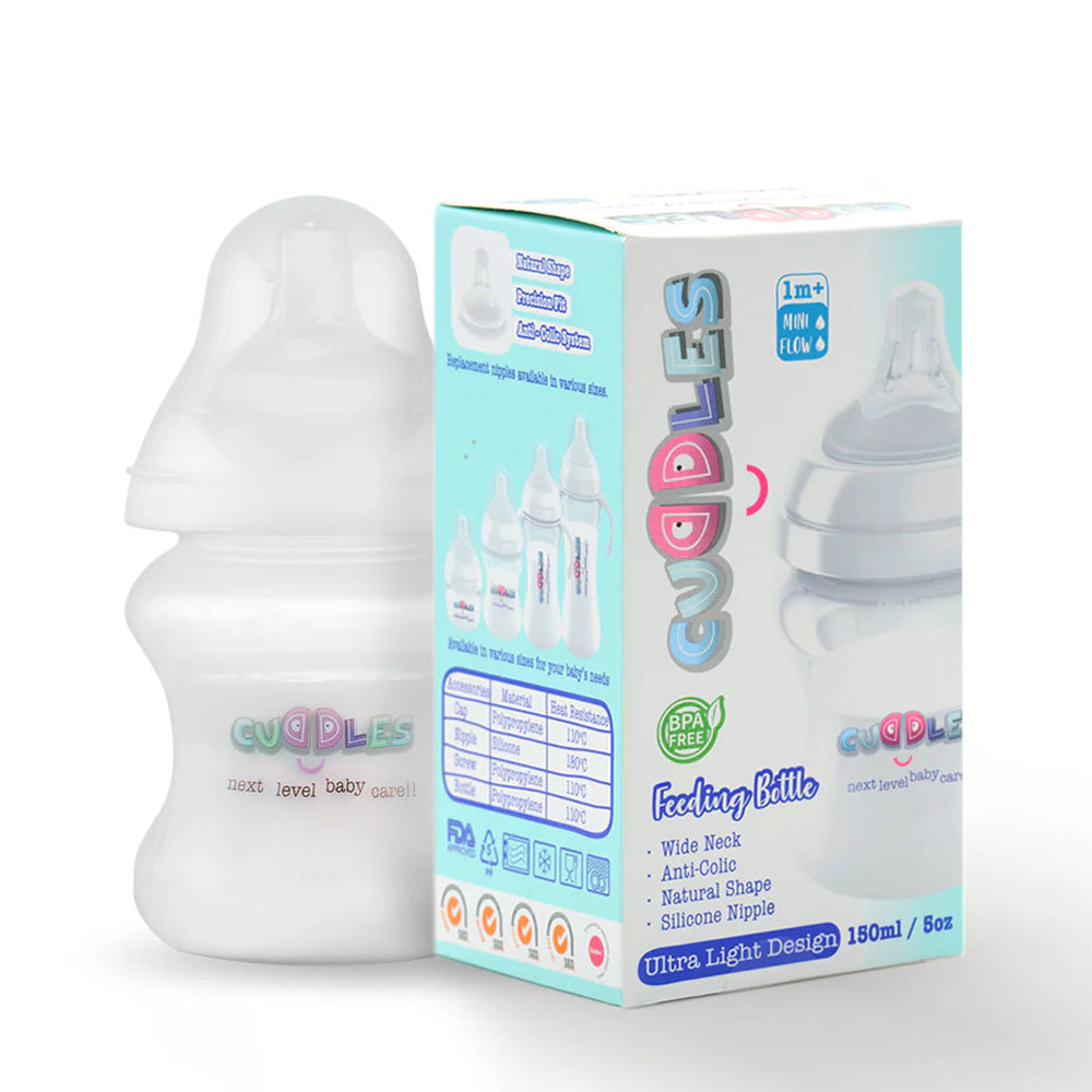 Feeder Natural Shape 150ml - White, Feeding Supplies, Chase Value, Chase Value