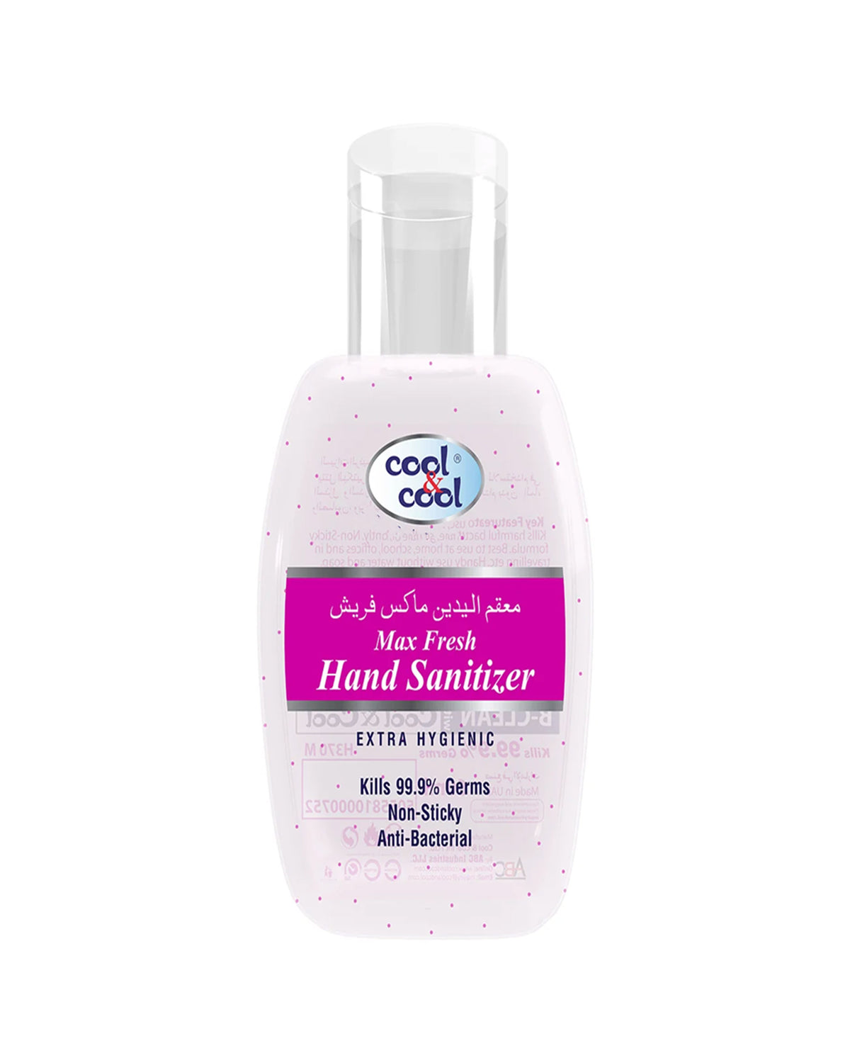 Cool & Cool Max Fresh Hand Sanitizer Gel - 60ml