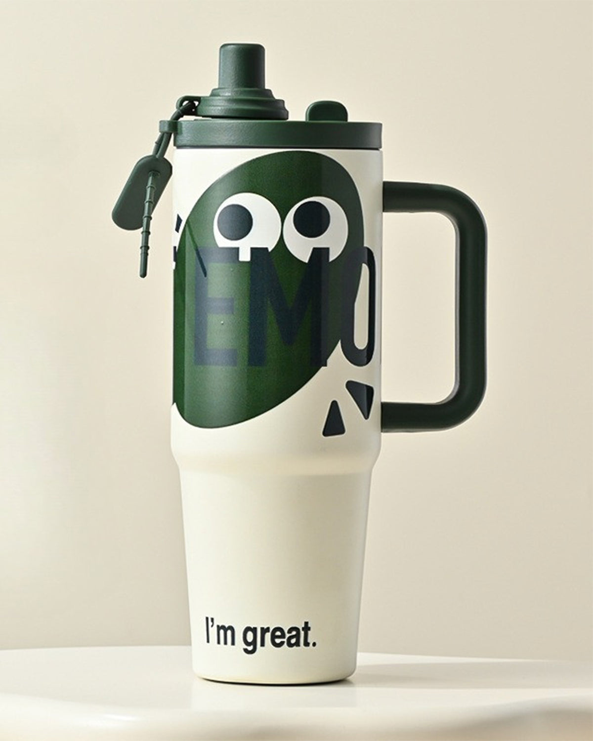 Stainless Steel Sipper Bottle - 900ml
