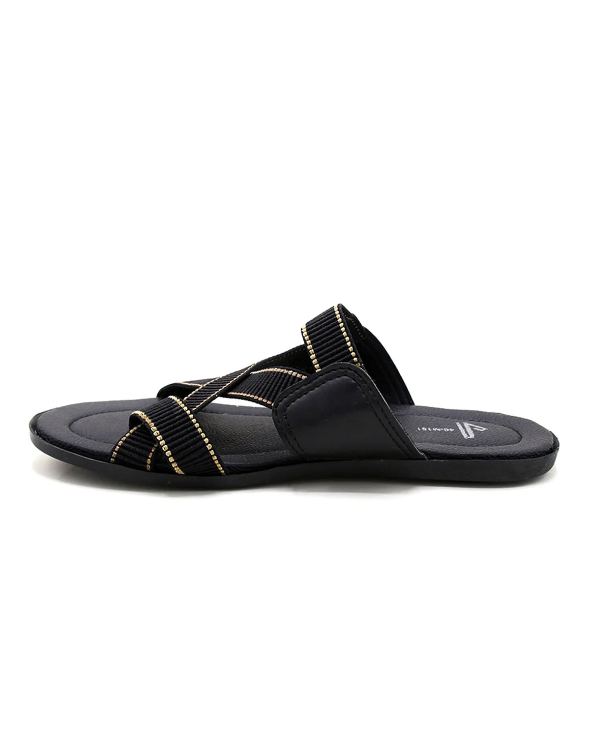 Men's Slipper - Black, Men's Slippers, Chase Value, Chase Value
