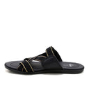 Men's Slipper - Black, Men's Slippers, Chase Value, Chase Value