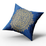 Velvet Stripes Cushion - Dark Blue, Cushions & Pillows, Chase Value, Chase Value