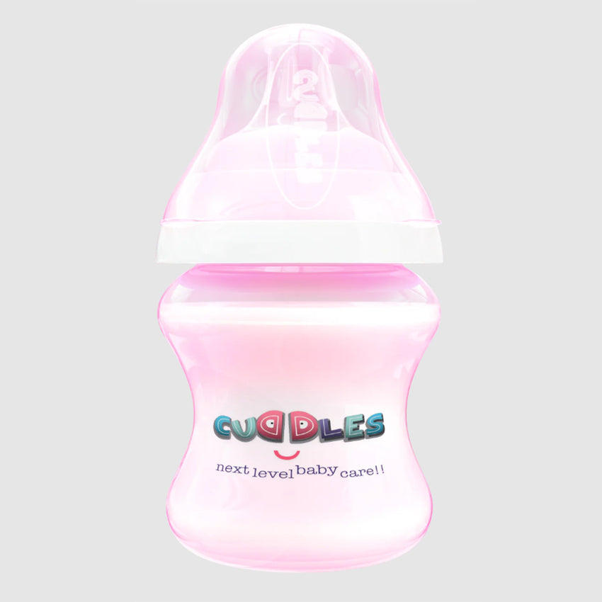 Cuddles Natural Feeder 150ml - Pink