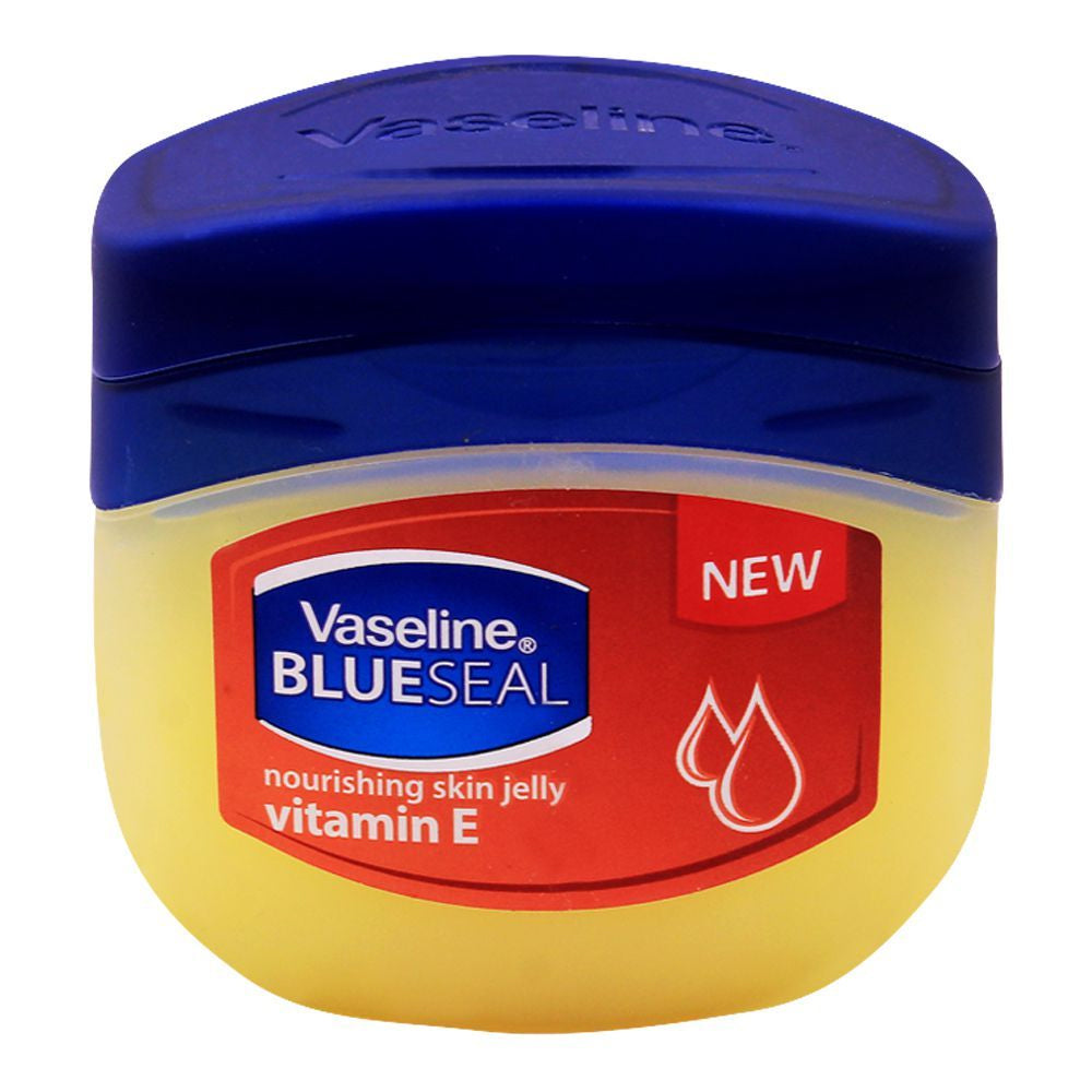 Vaseline Blueseal Pure Petroleum Jelly Original 100ml - Vitamine E, Creams & Lotions, Vaseline, Chase Value