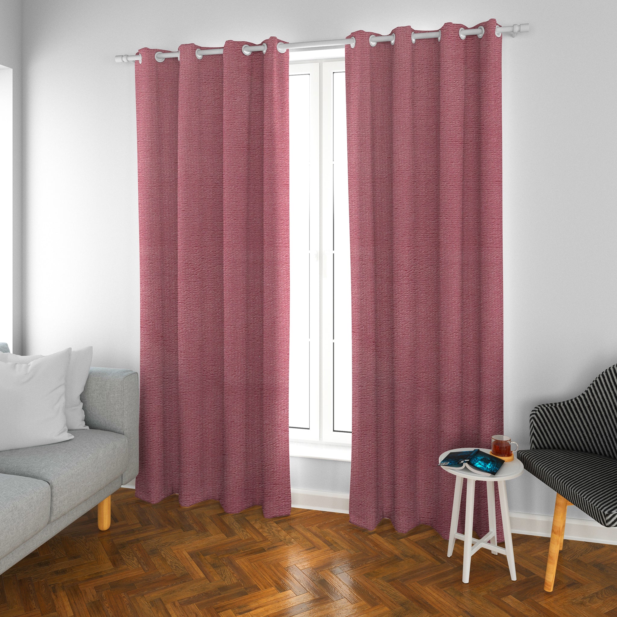 Room Curtain  Dyed  Velvet  Double Rings 7.5*4.5, Room Curtain, Chase Value, Chase Value