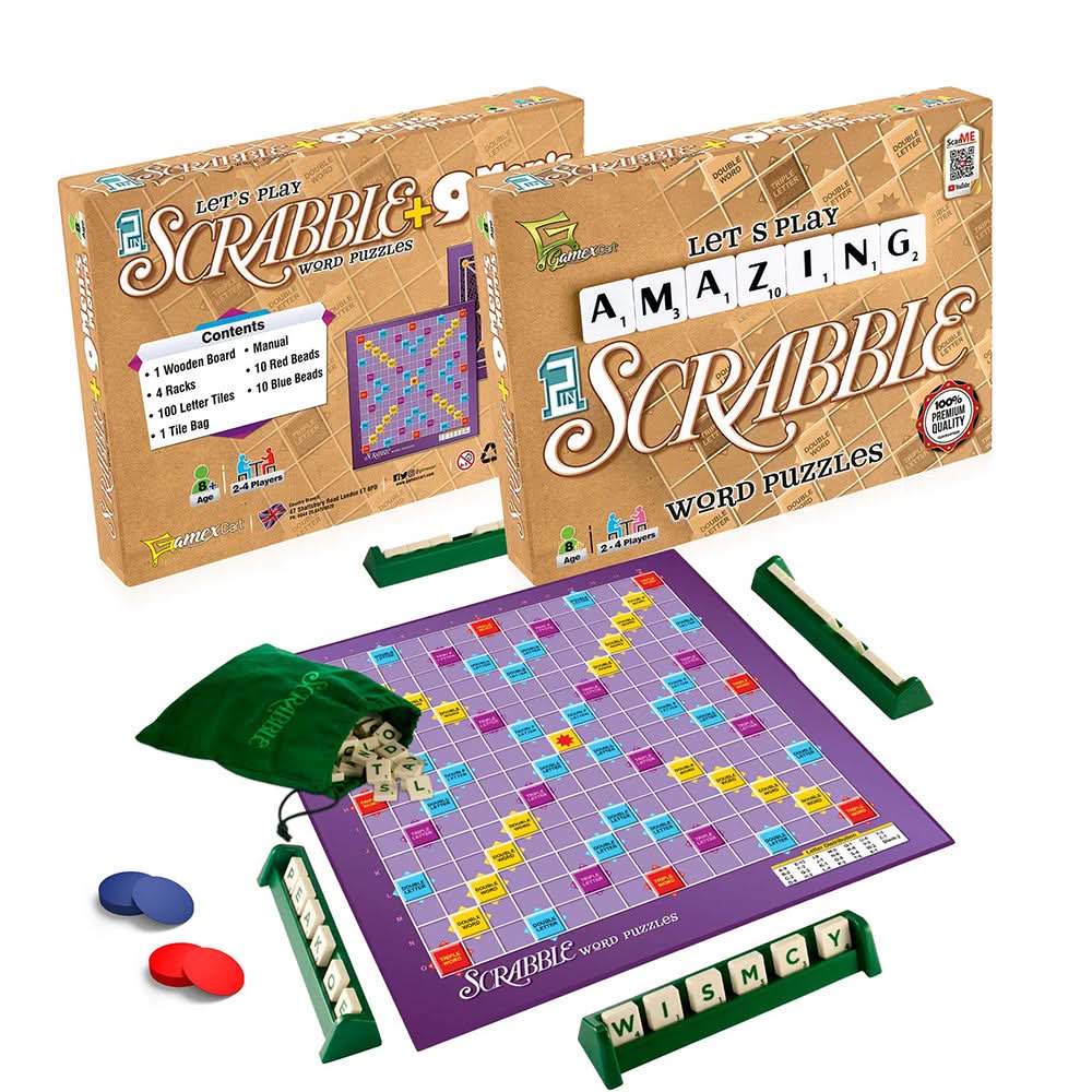 Scrabble Senior Game, Educational Toys, Chase Value, Chase Value