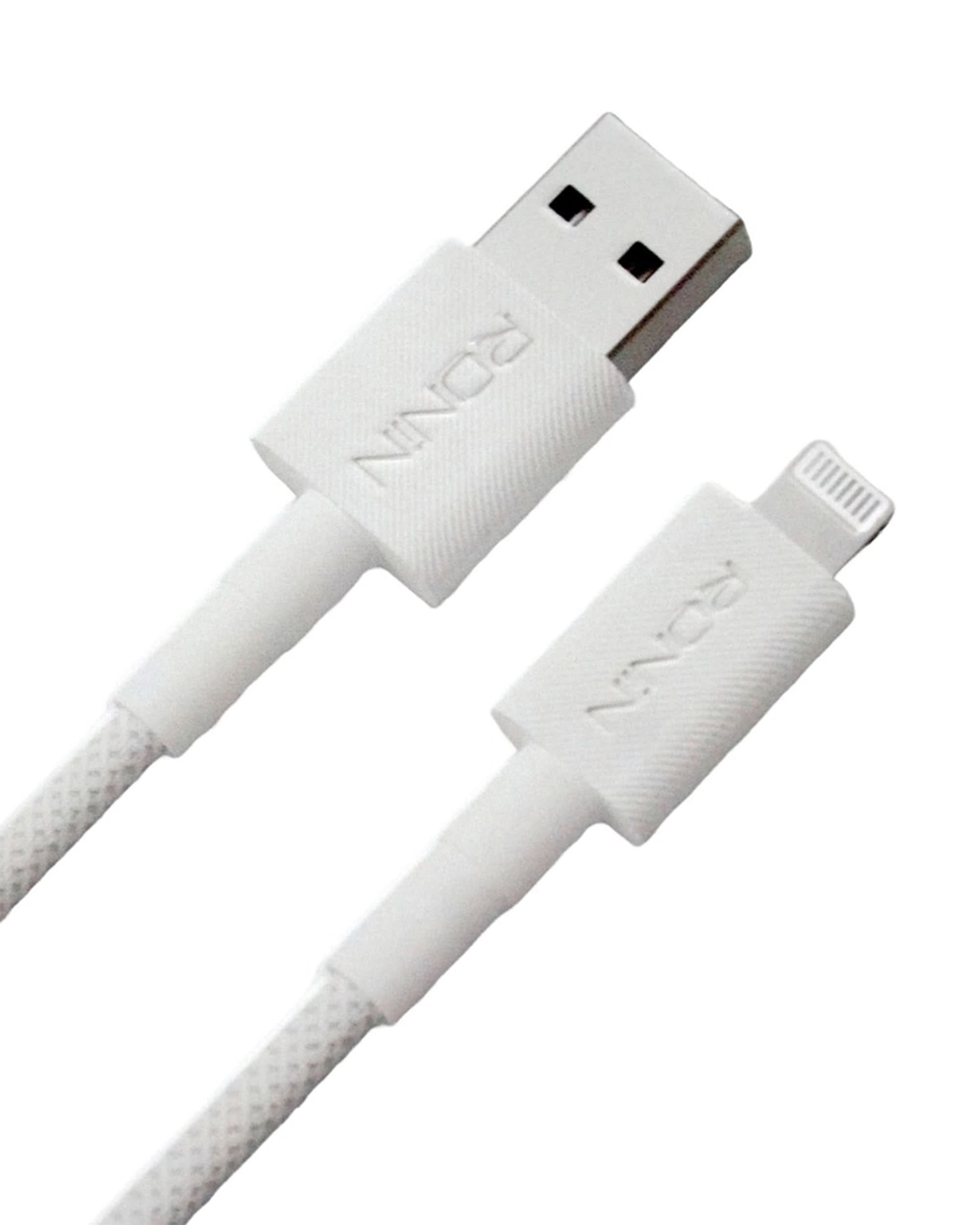 Ronin iPhone Data Cable  - White, USB Cables, Chase Value, Chase Value