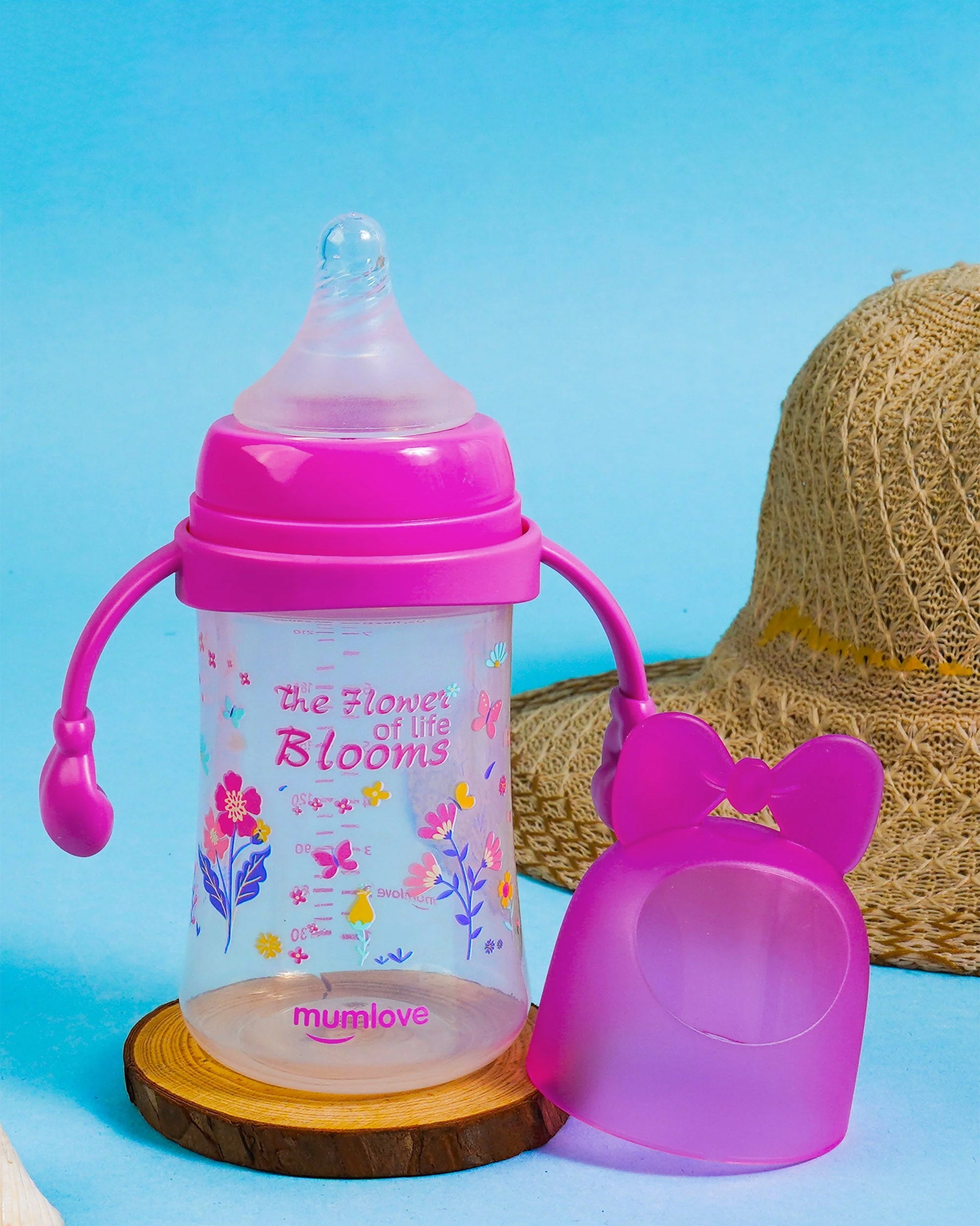 MumLove Baby Cartoon Feeding Bottle 240ml