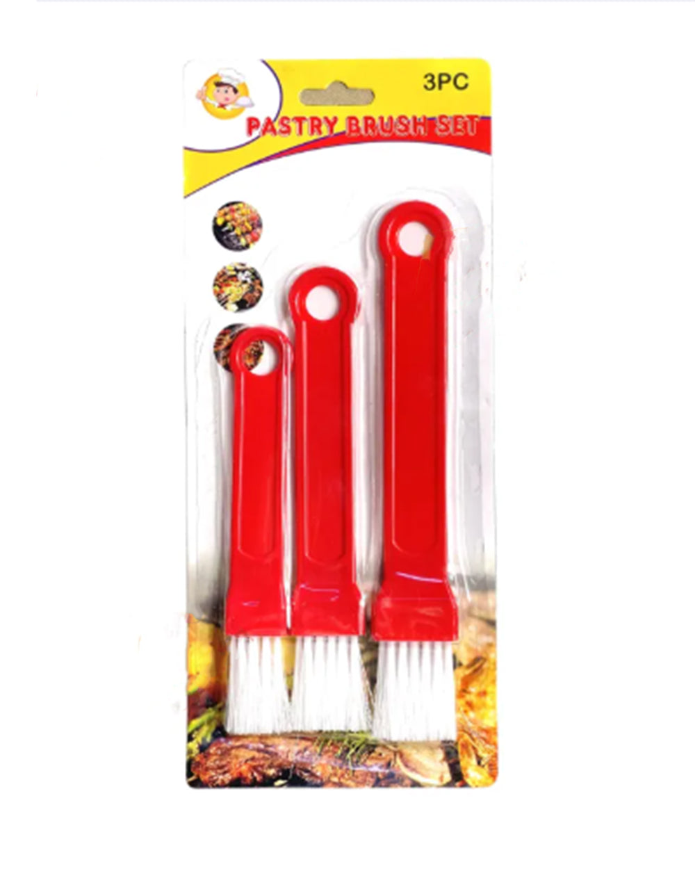 Oil Brush 3 Pcs, Baking, Chase Value, Chase Value