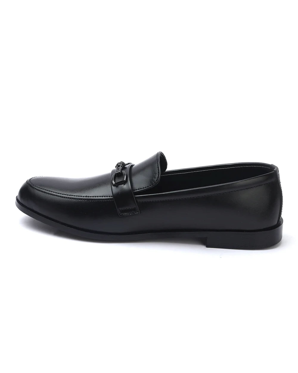 Valuable Perforated Leather - Classic Black Men’s Loafers, Men's Formal Shoes, Chase Value, Chase Value