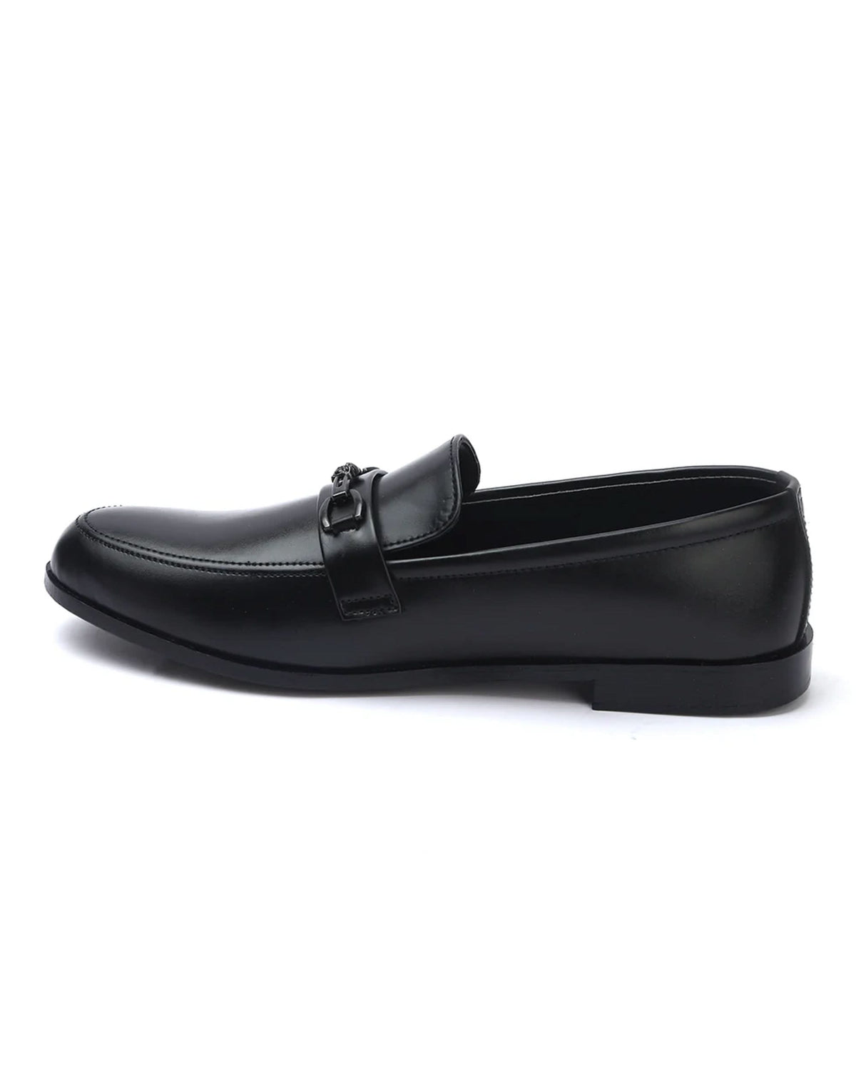 Valuable Perforated Leather - Classic Black Men’s Loafers, Men's Formal Shoes, Chase Value, Chase Value