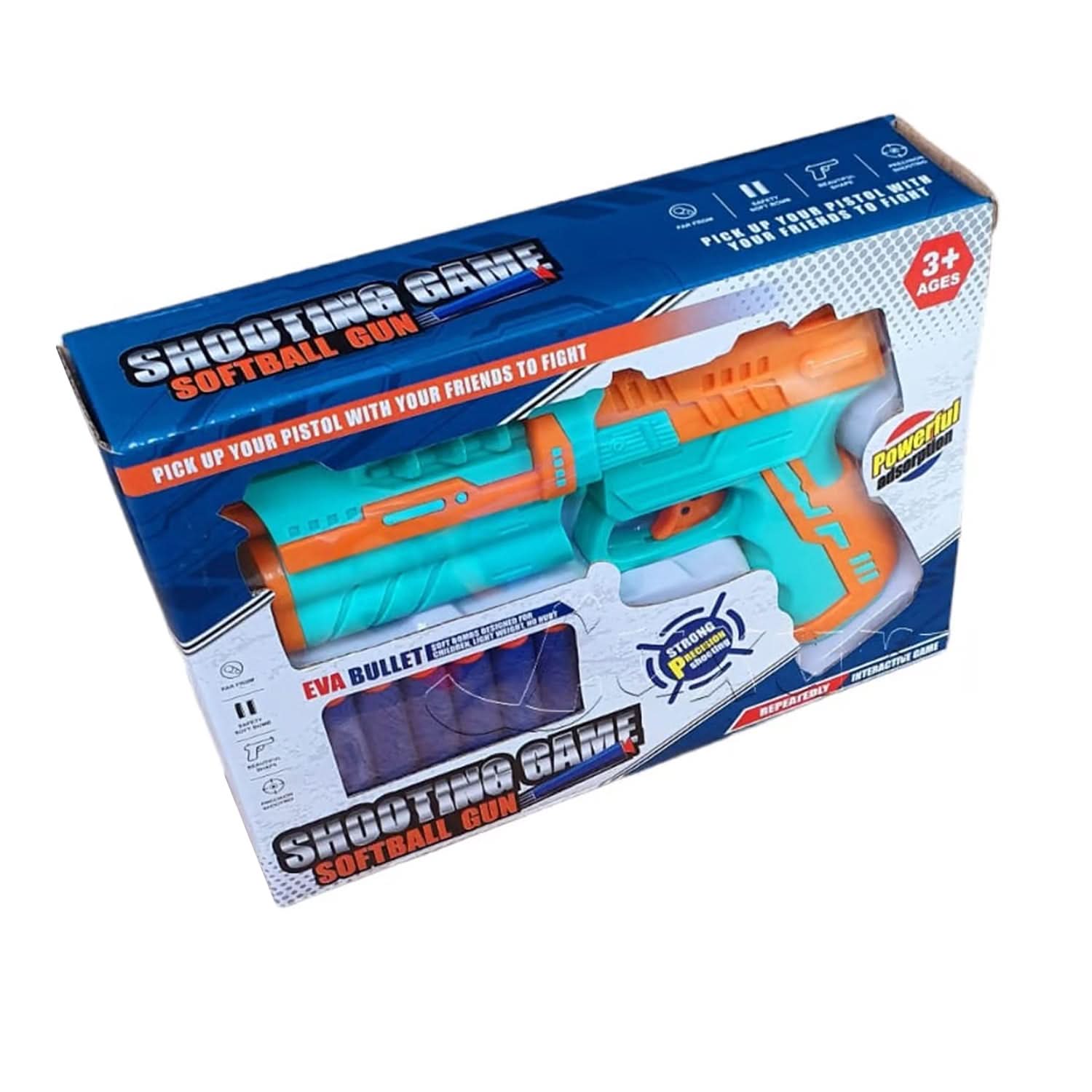 Shoot Gun - Green, Weapon Toys, Chase Value, Chase Value