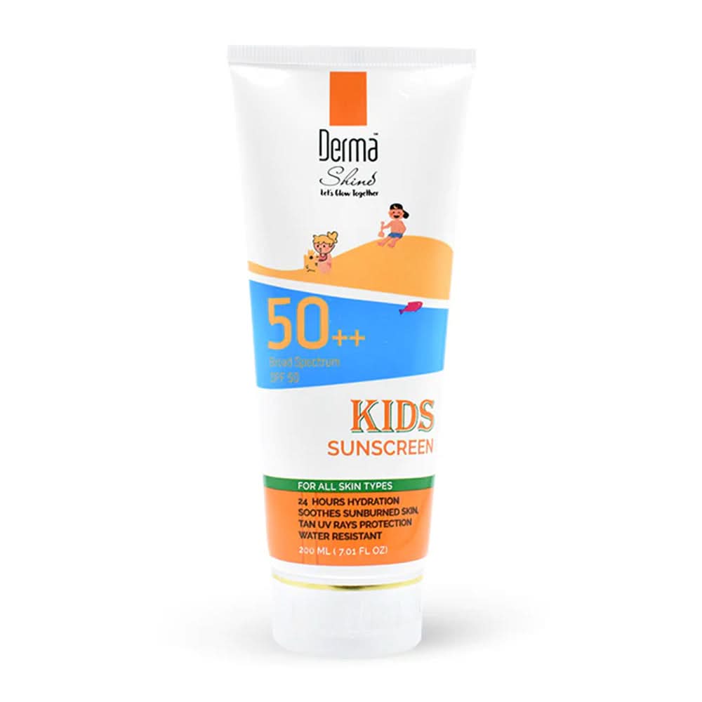 Derma Shine Sunblock Spf 50++  Kids 200g, Skin Treatments, Derma Shine, Chase Value
