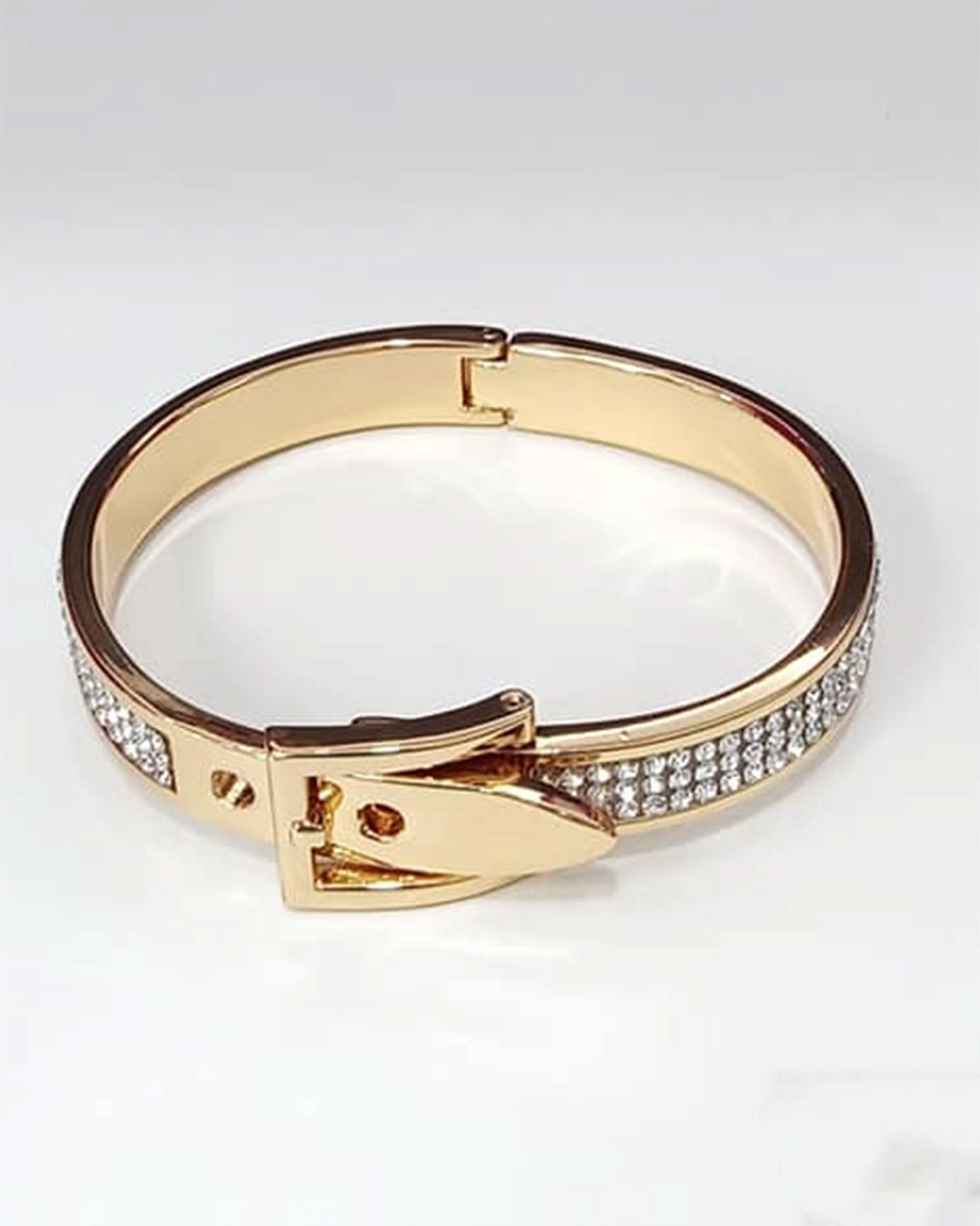 Women's Metal Kara - Golden, Women Bangles & Bracelets, Chase Value, Chase Value