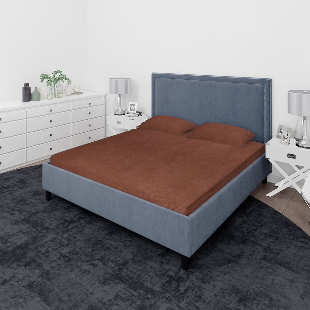 Water Proof Mattress Protector Double Bed - Brown, Double Size Bed Sheet, Chase Value, Chase Value