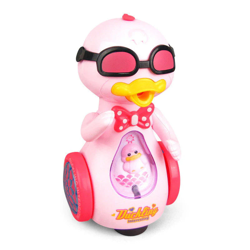 Duckling Toy Electric Spray With Music & Light - Purple, Animal Toys, Chase Value, Chase Value