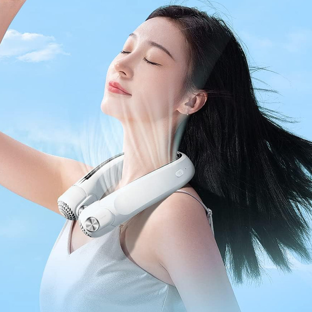 Sogo Rechargeable Portable Hanging Neck Fan, Rechargeable Fan, Sogo, Chase Value