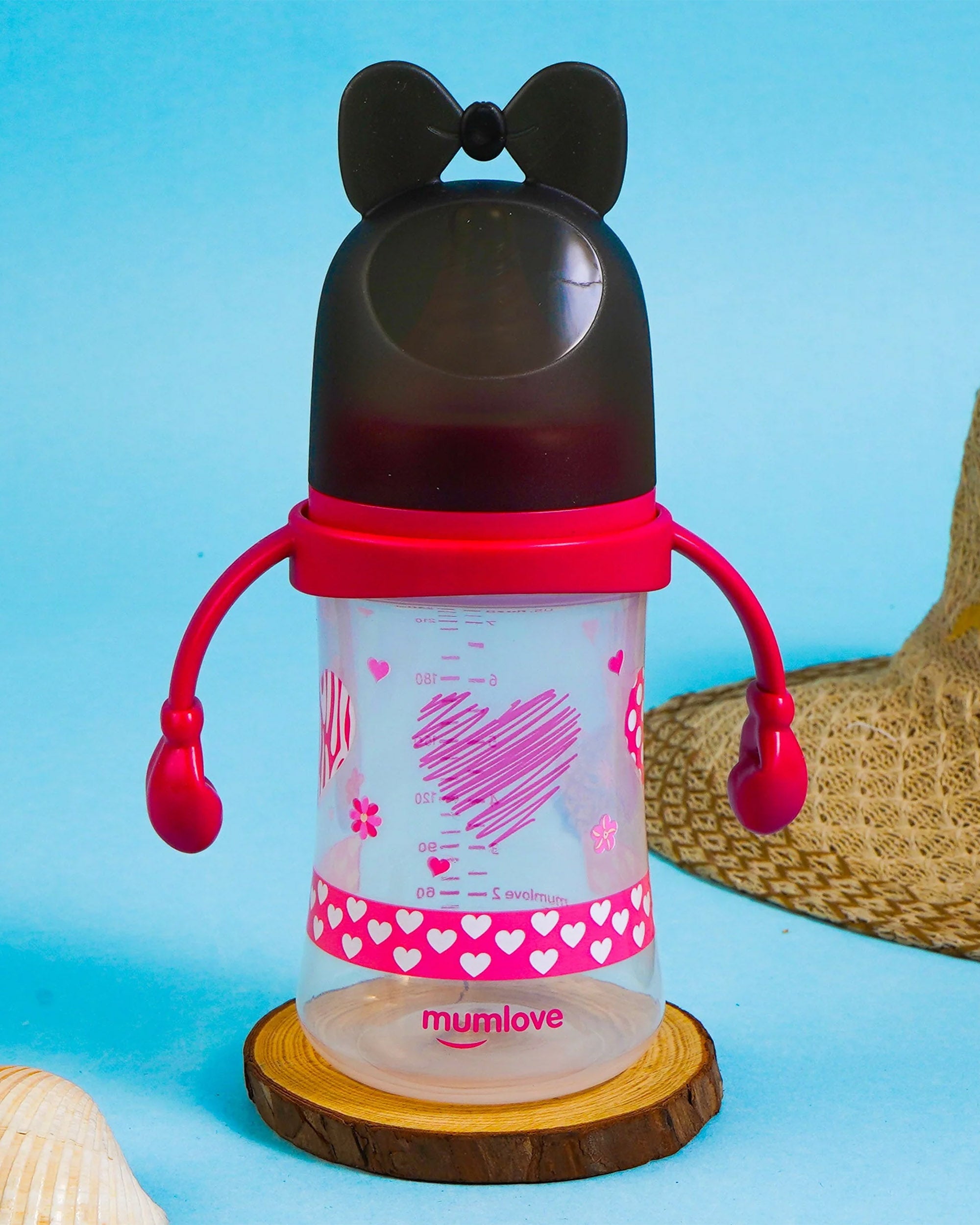 MumLove Baby Cartoon Feeding Bottle 240ml