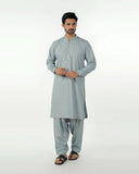 Eminent Men's Trim Fit Shalwar Suit - Aqua, Men's Shalwar Kameez, Eminent, Chase Value