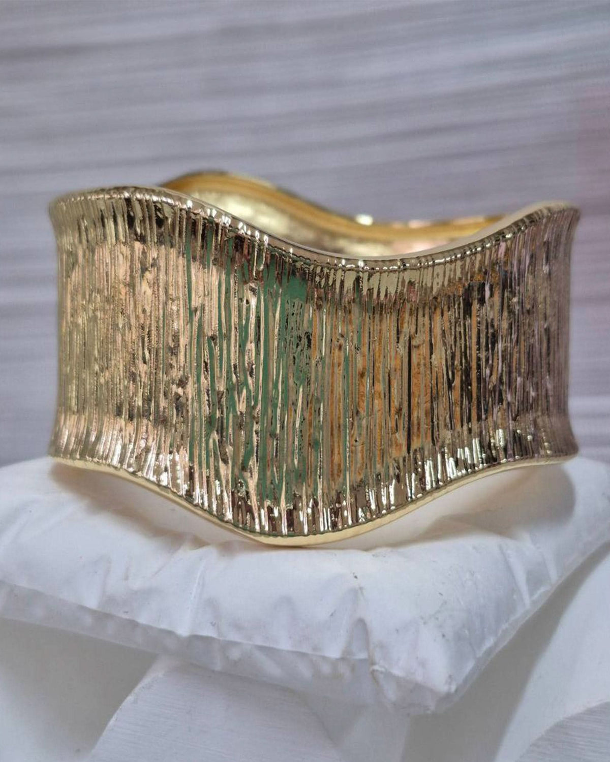 Women's Metal Kara - Golden, Women Bangles & Bracelets, Chase Value, Chase Value
