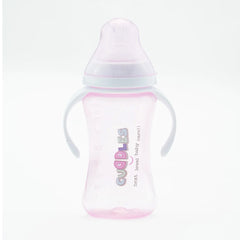 Cuddles Natural Feeder 260ml - Pink