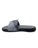 Men's Slider - Grey & Black, Men's Slippers, Chase Value, Chase Value